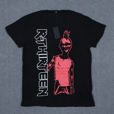 Camiseta para hombre R13 SS18 con estampado Sid Zombie Lukas en negro Foto 1 de 4