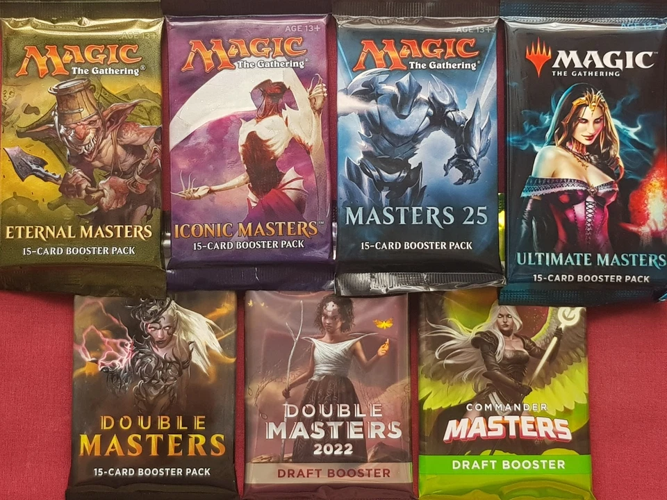 Magic The Gathering MASTERS Booster Pack Collection MTG DOUBLE ETERNAL COMMANDER - Image 1 of 1