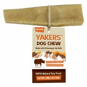 Yakers Natural Long Lasting Dog Puppy Chew Treat Himalayan Yak Milk Vegetarian