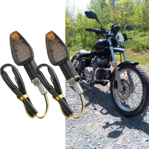 Mini luces de giro LED para motocicleta para Honda Shadow 750 1100 Bobber - Imagen 1 de 9