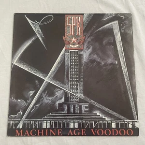 SPK Machine Age Voodoo 1984 Australia Press Electronic Synth Pop Vinyl Record - Picture 1 of 6
