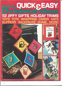 McCall's Quick & Easy Christmas Ideas Magazine Vintage 1975 Toys Totes Cards Hat - Picture 1 of 1