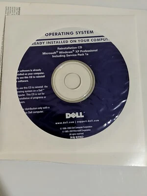 NEW Dell Reinstallation CD Microsoft Windows XP Professional Service Pack 1A  - Image 1 of 3