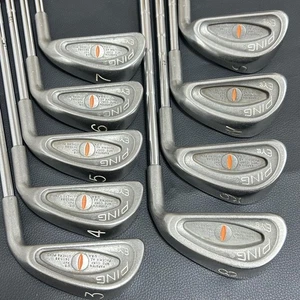 Ping EYE Orange Dot Iron Set 3-9,W,SW First Gen Collectible Used - Picture 1 of 14