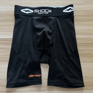 Shock Doctor Men's Small Compression Short Black NO CUP Athletic Supporter - Picture 1 of 15