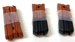 Inserti pastiglie freno strada Kool Stop Shimano nero/salmone adatti a Dura-Ace e Ultegra - Foto 1 di 3