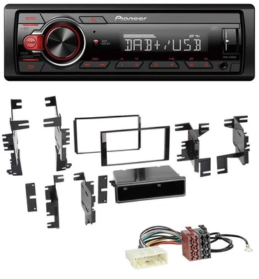 Pioneer MP3 1DIN DAB USB AUX Autoradio für Nissan Navara NV NV200 (ab 12) - Bild 1 von 4