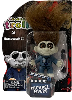 Muñeca Trolls Good Luck MICHAEL MYERS Halloween II Película Terror Icono Troll NUEVA Foto 1 de 2