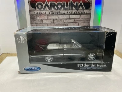 1:26 WELLY 1963 CHEVROLET IMPALA [DAMAGED BOX] - Image 1 of 3