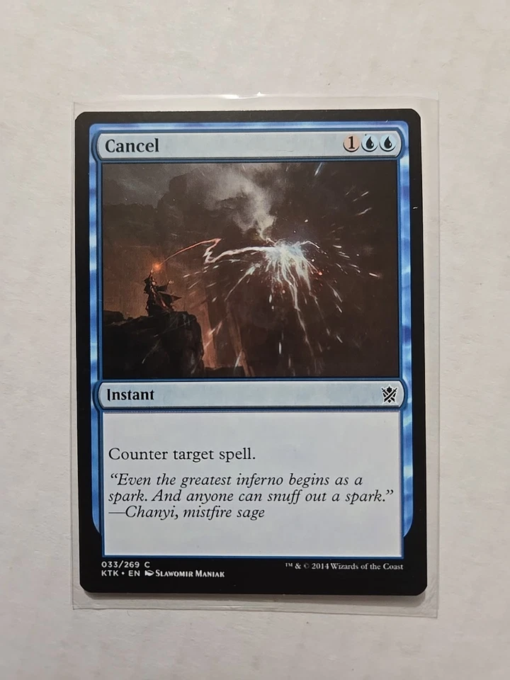 Cancel - Khans of Tarkir - LP - MTG Magic - Common - Instant  - Image 1 of 1