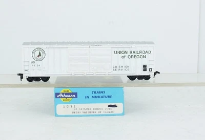 HO Athearn 5071 Union Railroad of Oregon 50’ vagón de doble puerta UO 1524 Foto 1 de 4