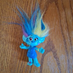 Dreamworks Trolls Sammelfigur Farbspritzer Ersatz Tortenaufleger - Bild 1 von 4