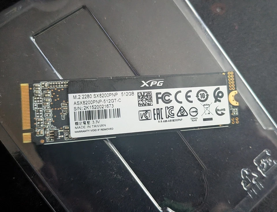 XPG SX8200 Pro M.2 512 GB PCI Express 3.0 3D TLC NVMe - Image 1 of 3