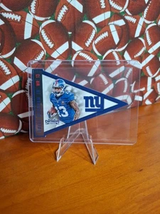🔥 ODELL BECKHAM JR. 2015 Panini Contenders - Pennants #P24 (GIANTS) 🔥 - Picture 1 of 2