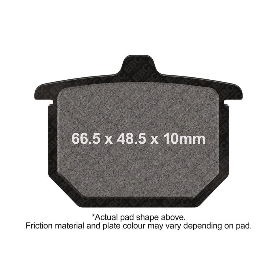 EBC Motorcycle Brake Pads DMX Rear Left for Honda CB 750 F2 1978 - Image 1 of 1