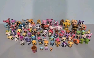 LITTLEST PET SHOP FIGUR KONVOLUT 81 HAUSTIERE HUNDE KATZEN FRÖSCHE FUCHS einige sind selten - Bild 1 von 8