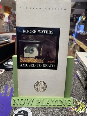 Roger Waters Pink Floyd Amused to Death MS24K Gold Limited CD Mastersound Foto 1 de 4