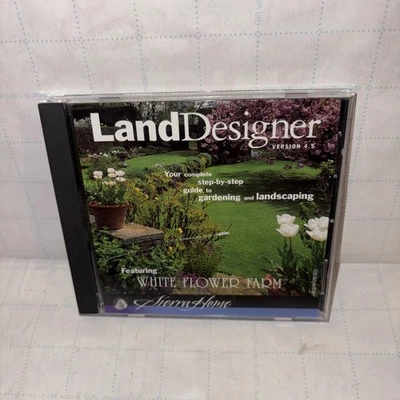 3D Land Designer Version 4.5 W/ White Flower Farm Landscaping (PC CD-Rom, 1997) - Image 1 of 4
