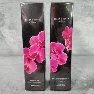 Arbonne Black Orchid Cassis Körpercreme & Duschgelee 7 Unzen jedes set 2 - Bild 1 von 13