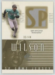 2002 SP Authentic Game Jerseys Gold #J-PW PRESTON WILSON 33/44 - Picture 1 of 2