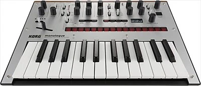 KORG Monophonic Analog Synthesizer MONOLOGUE-SV Monologue Silver - Bild 1 von 4