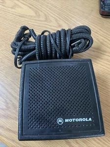 Motorola Model HSN4031B External Speaker Radio Two Way See Pics - Zdjęcie 1 z 3