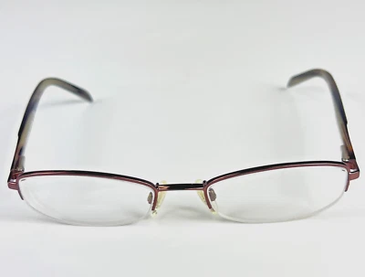 Monturas de gafas Adrienne Vittadini AV6062 202 marrón media llanta 50-19-135 Foto 1 de 4