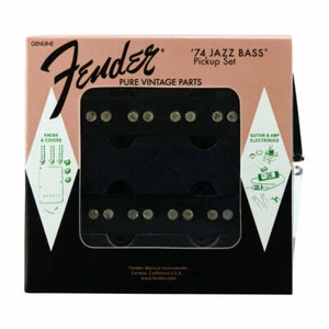Fender Pure Vintage '74 Jazz Bass Pickup Set 0992243000 - Picture 1 of 1