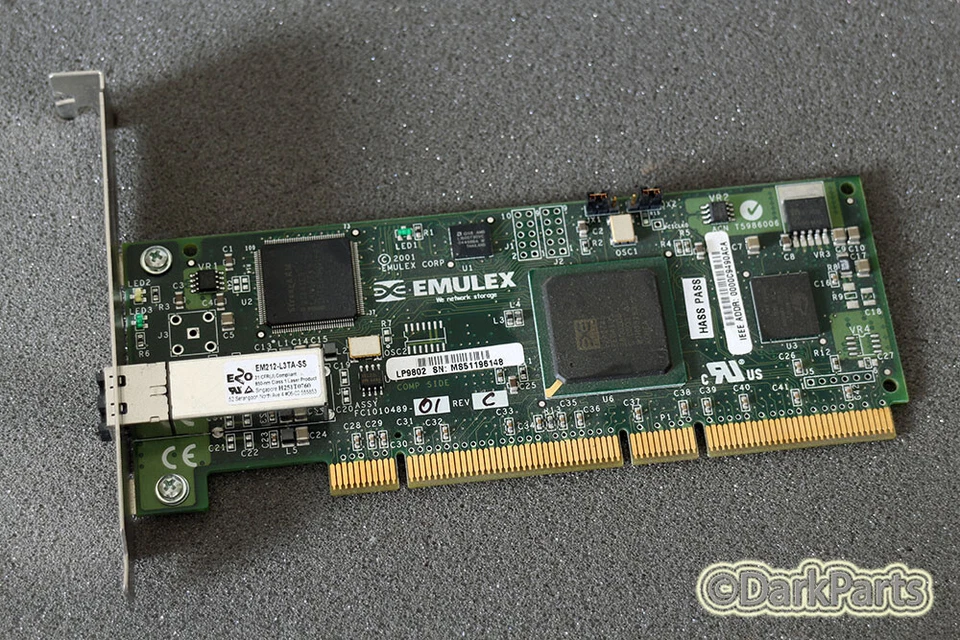 HP 313045-002 PCI-X 2GB Fibre Channel Adapter Card FC HBA - Image 1 of 1