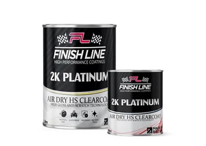 Kit FINISH LINE 2K Platinum Air Dry Clearcoat 1,5 L, 1 L Clearcoat, 500 ml endurecedor - Imagen 1 de 5