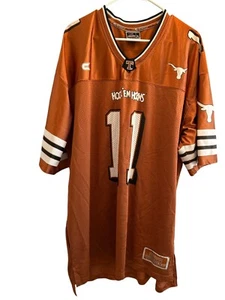 Vtg Jersey Texas LongHorns #11 Colosseum Athletics XL Hook ‘Em Horns Polyester - Picture 1 of 10
