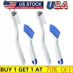 4Pcs Small Cleaning Brush Set For Household Use Small Scrub Brushes For Cleaning - Picture 1 of 7