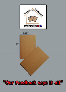210 PCS  3.50 x 5.50 STIFF  Cardboard trading card protectors for GRADED cards