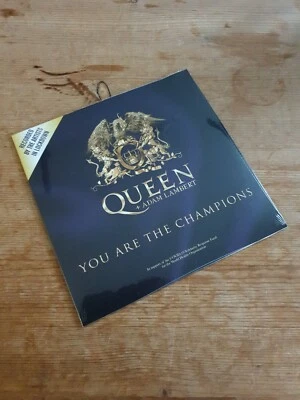 Queen + Adam Lambert,You Are The Champions Ltd Ed 7" Vinyl Single (No.2136/3000) - Image 1 of 4