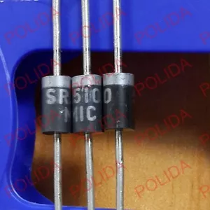 Diodo raddrizzatore Schottky 20 pezzi MIC DO-201AD (DO-27) SR5100 - Foto 1 di 2