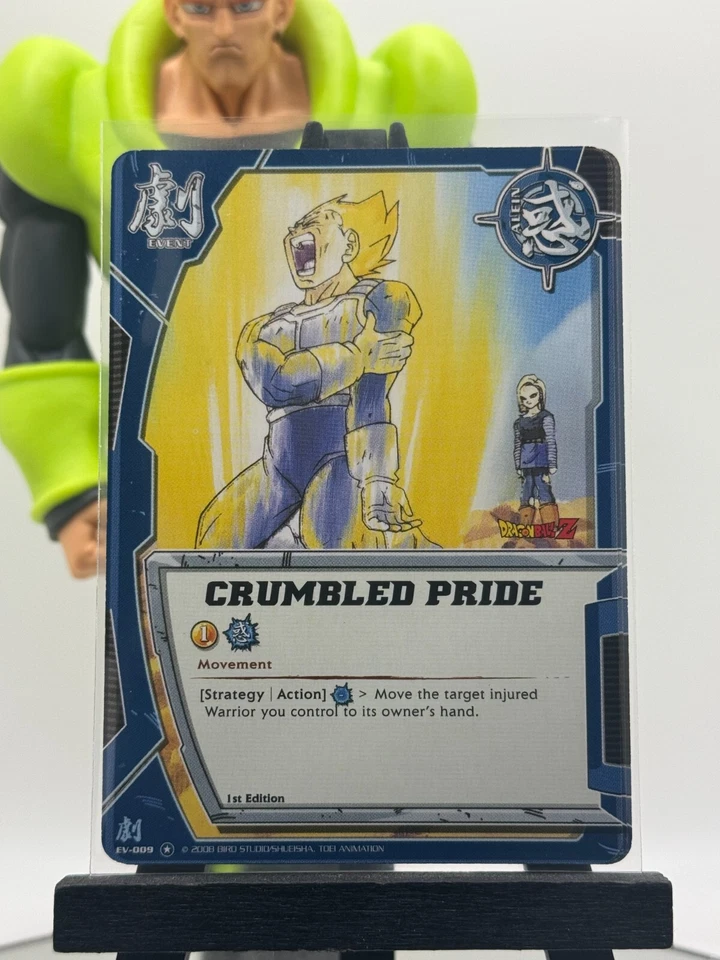 Bandai Dragon Ball Z CCG 3 Crumbled Pride EV-009 1st Edition Common! - Image 1 of 1