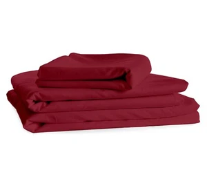Queen Size Bed Sheets Egyptian Cotton Feel 1800 Count Set 4 Piece Bed Sheet Set - Picture 1 of 15