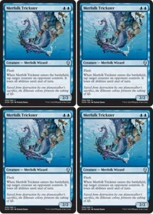 MTG - 4x MERFOLK TRICKSTER - Dominaria (U) - Picture 1 of 1