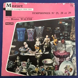 CLASSICAL LP-MOZART -Symphonies - BRUNO WALTER-PHILIPS France 1958 Original 12'' - Picture 1 of 4