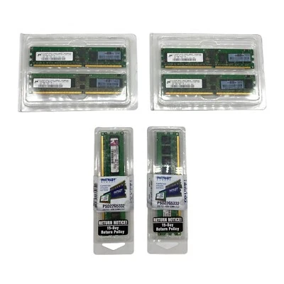 DDR Patriot Memory PSD22G5332 2GB 2 pcs, M DDR 1GB 4pcs - Image 1 of 4