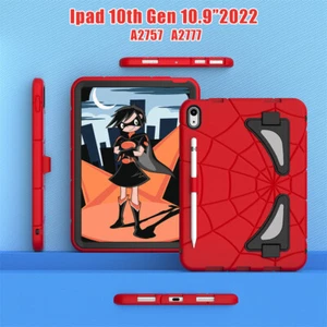 Silicone Protective Case w/Stand for iPad 10th Gen 2022 10.9 & 11th Gen 2025 11" - Picture 1 of 21