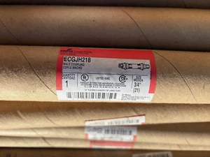 CROUSE HINDS ECGJH218 EXPLOSION PROOF FLEXIBLE COUPLING 3/4" X 18" MALE NPT NEW - Picture 1 of 4
