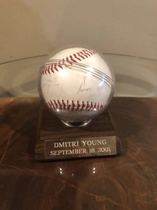 Baseball autografato Dimitri Young Cincinnati Reds - Foto 1 di 3