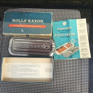 Vintage Rolls Razor, Viscount Model, Box & Papers, Complete,England,Late 1920's - Picture 1 of 14