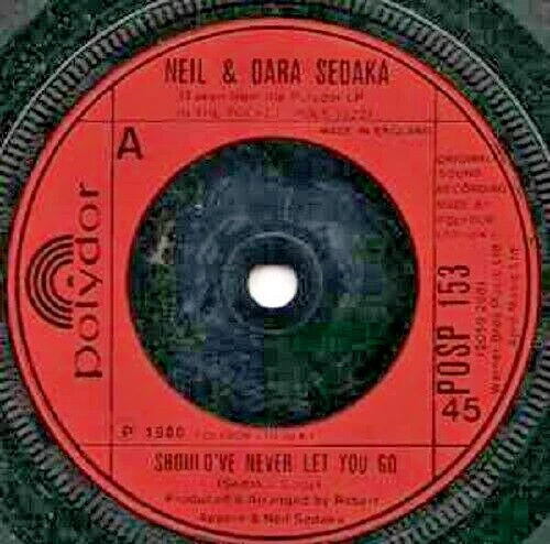 Neil Sedaka And Dara Sedaka – Should've Never Let You Go 7" 🤟🤟😎😎😺🙀 - Image 1 of 1