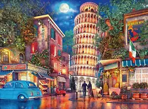 Ravensburger Evening in Pisa Jigsaw Puzzle (500 Pieces) - Picture 1 of 1