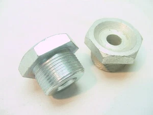 NEW NOS TRIUMPH CUB T20 FORK CAP NUT PART # H846 97-0846 GENUINE NEW OLD STOCK - Picture 1 of 3