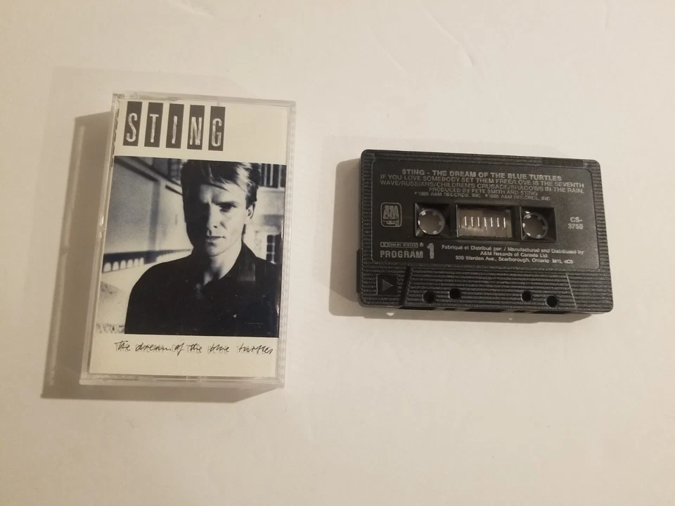 Sting - The Dream Of The Blue Turtles - Cassette Tape - Image 1 of 1