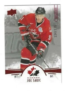2016 Upper Deck Team Canada Juniors Legends UD Exclusives/175 Joe Sakic #97 HOF - Imagen 1 de 2