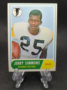 1968 Topps #177 Jerry Simmons Fußballkarte Falcons - Bild 1 von 2